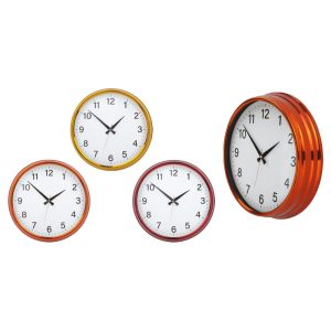 v_3281-r_renkli-krom-duvar-saati_oDRTj Renkli Krom Duvar Saati