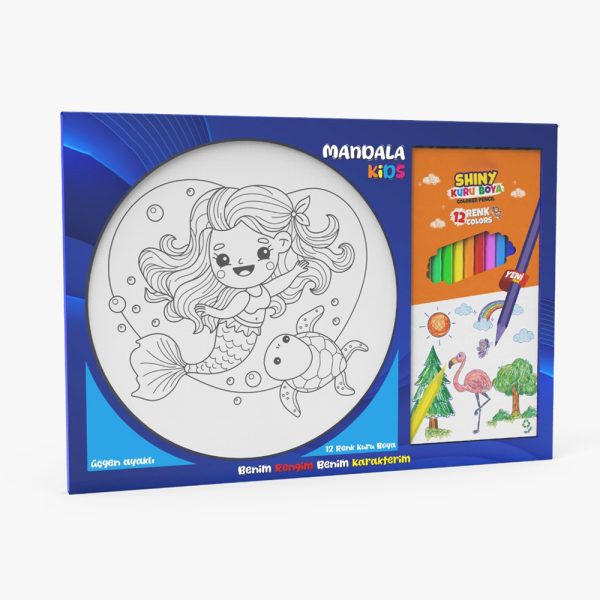 Boyama Kitabı ve Boyama Kalemi